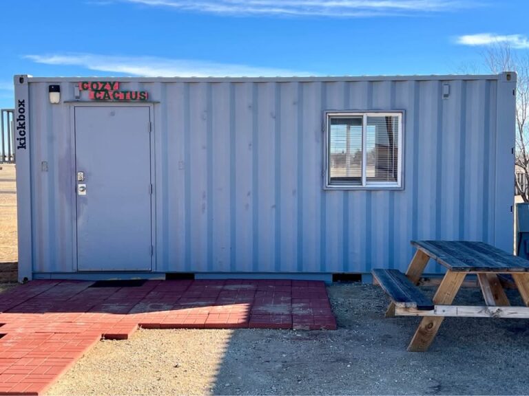 Have you ever slept in a SHIPPING CONTAINER??